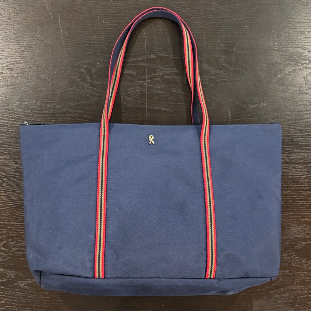Roberta di Camerino Navy Blue Tote Bag